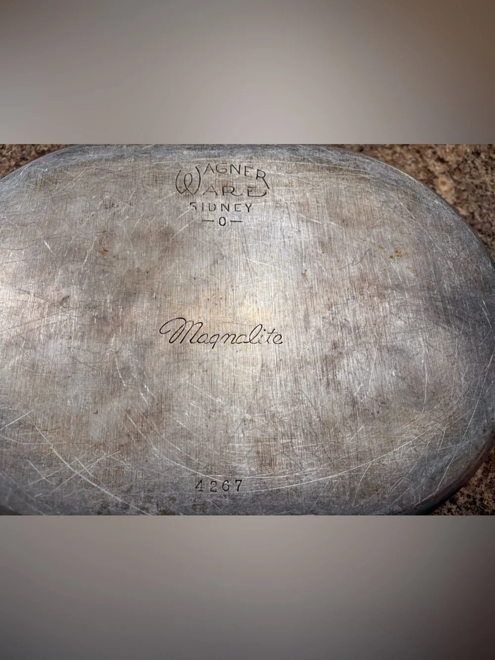 Vintage Wagner Ware Sidney O Magnalite 4267-P Oval Roasting Pan